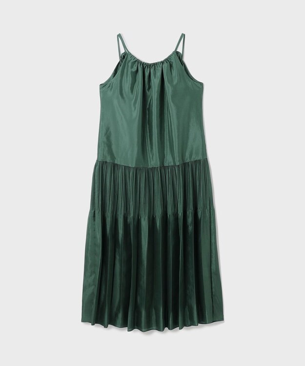 GRACE CONTINENTAL ブライトキャミワンピース グリーン