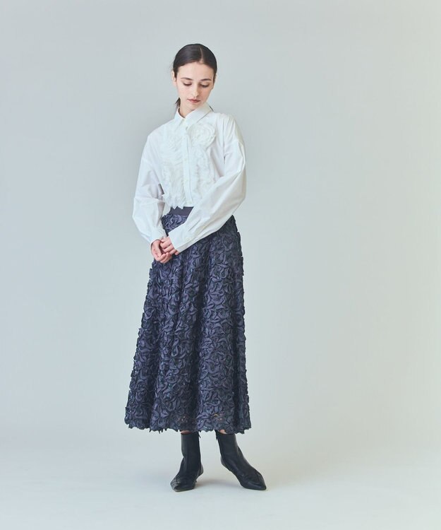 グレースコンチネンタル　 Grace Class　ボタニカルドレープシャツ ボタニカルドレープシャツ / GRACE CONTINENTAL | GRACE