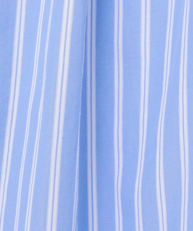 GRACE CONTINENTAL 刺繍シャツワンピース ブルー