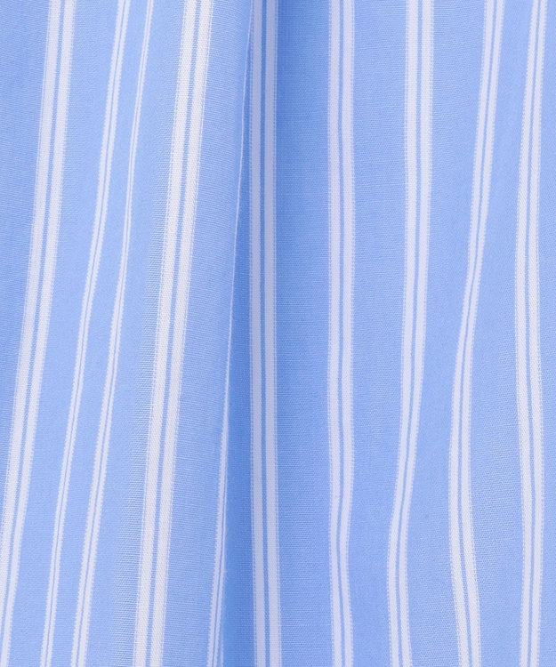 GRACE CONTINENTAL 刺繍シャツワンピース ブルー