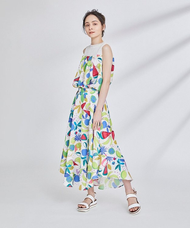 Grace Class グレースクラス チーター プリント プリーツ スカート Grace Class グレースクラス チーター プリント プリーツ