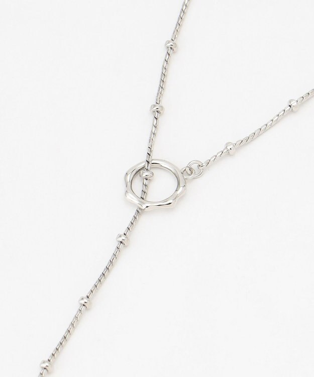 GRACE CONTINENTAL レイヤードデザインネックレス シルバー