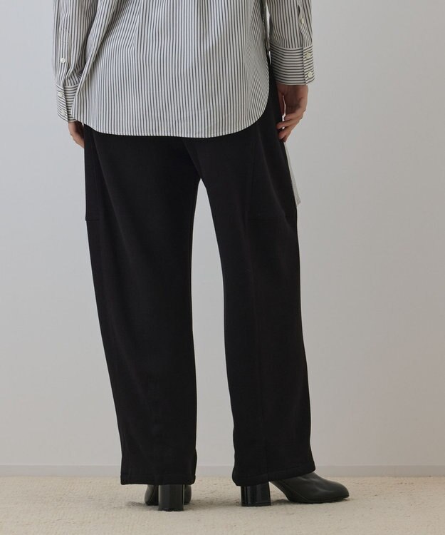 GRACE CONTINENTAL エッグラインカットパンツ ブラック