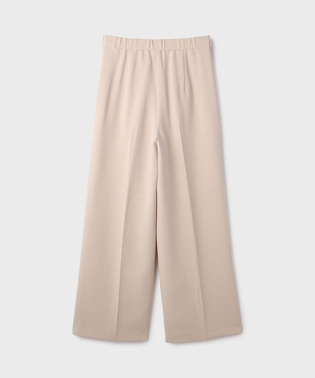 GRACE CONTINENTAL トリアセワイドパンツ ベージュ