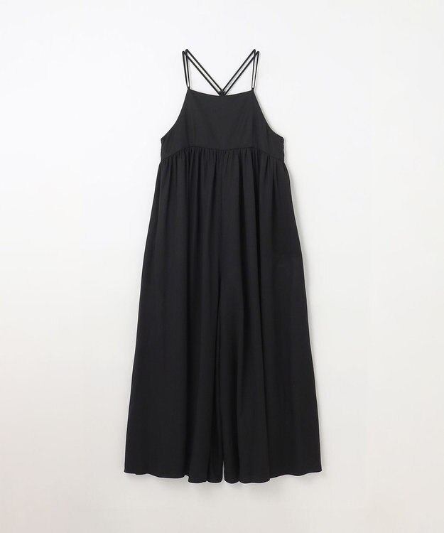 GRACE CONTINENTAL アメスリキャミサロペット ブラック