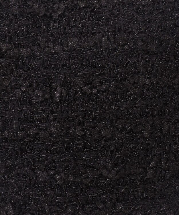 GRACE CONTINENTAL ラメツイードニットキャミ ブラック