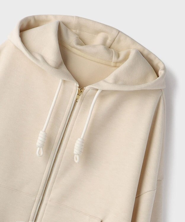 GRACE CONTINENTAL ルーズパーカー ホワイト