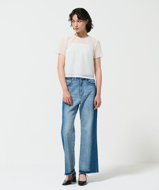 GRACE CONTINENTAL レーストップ ホワイト