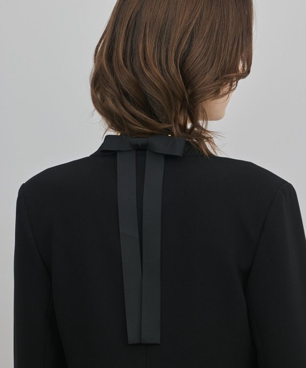 GRACE CONTINENTAL パールリボンネックレス ホワイト