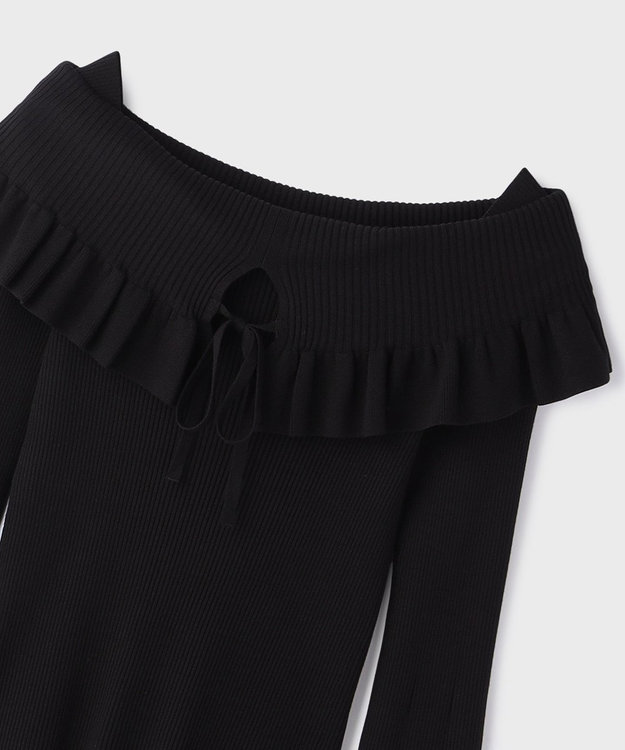 GRACE CONTINENTAL フリルオフショルトップ フリルオフショルトップ / GRACE CONTINENTAL | GRACE