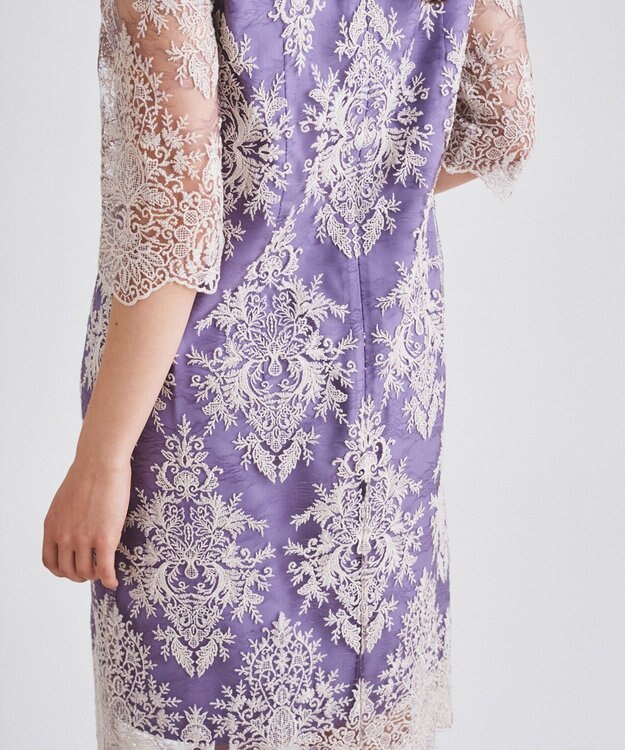 GRACE CONTINENTAL 【オンライン限定ドレス】Gigi ラベンダー