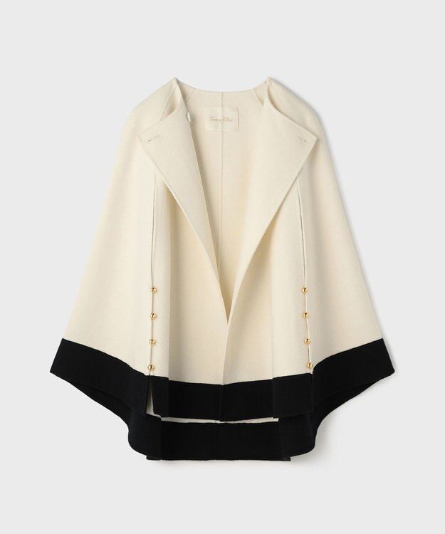 GRACE CONTINENTAL ストール付リバーケープ キナリ