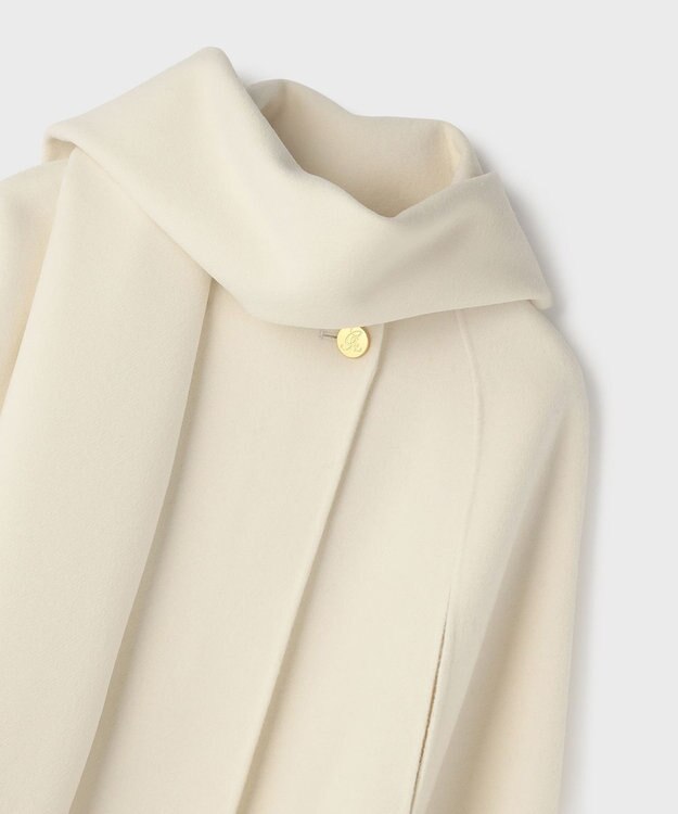 GRACE CONTINENTAL ストール付リバーケープ キナリ