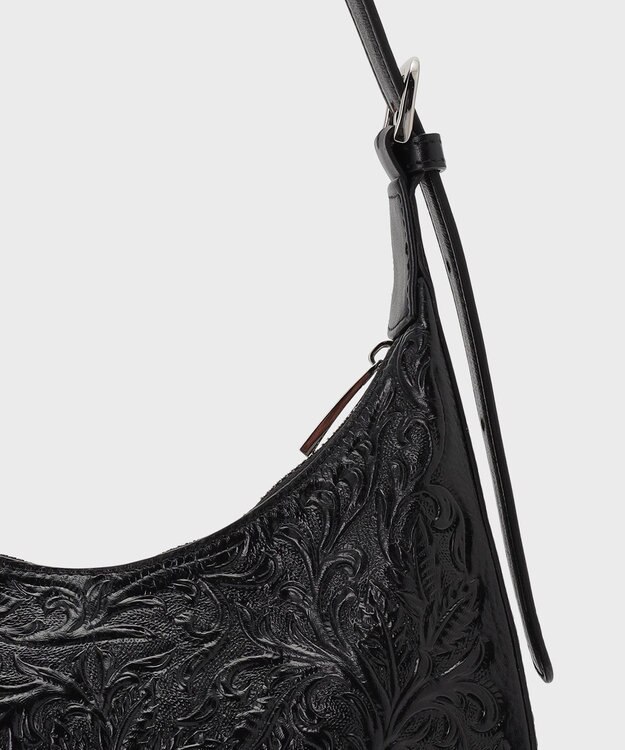 GRACE CONTINENTAL Moon Bag ブラック