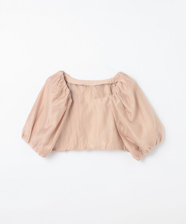 GRACE CONTINENTAL ボレロセットティアードワンピース ベージュ