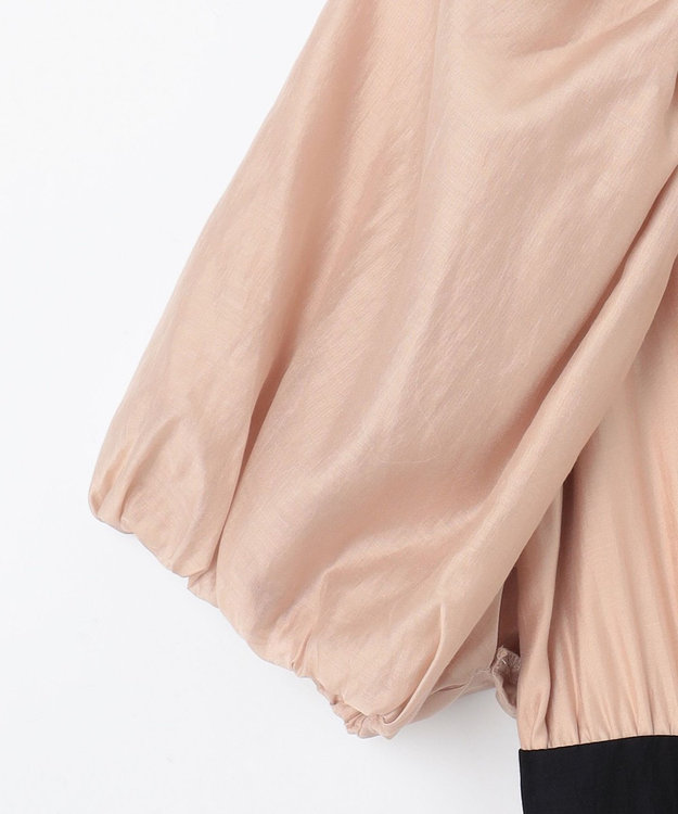 GRACE CONTINENTAL ボレロセットティアードワンピース ベージュ