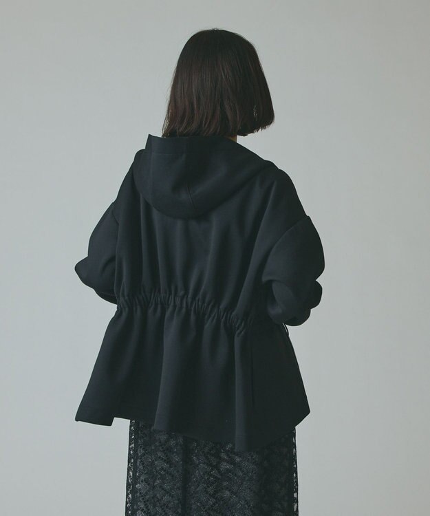 GRACE CONTINENTAL ロゴドロストフーディ ブラック