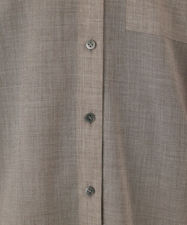 GRACE CONTINENTAL ストール付シャツ ベージュ