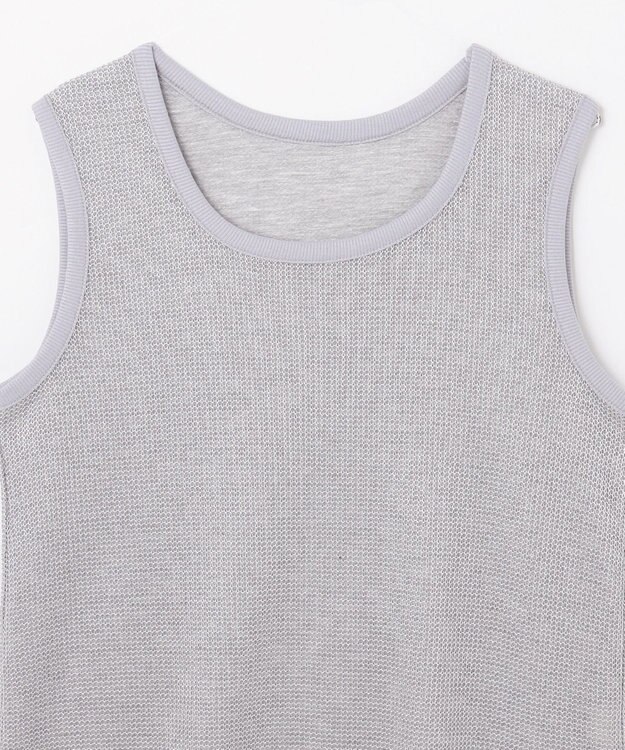 GRACE CONTINENTAL ラメカットトップ シルバー