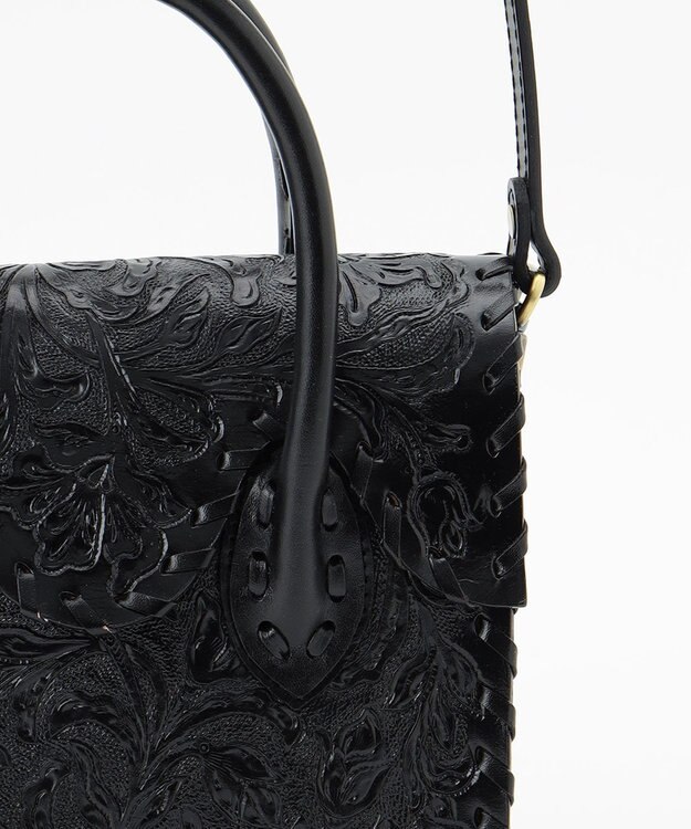 GRACE CONTINENTAL Mini RS Handbag ブラック