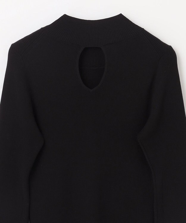 GRACE CONTINENTAL リブニットトップ ブラック