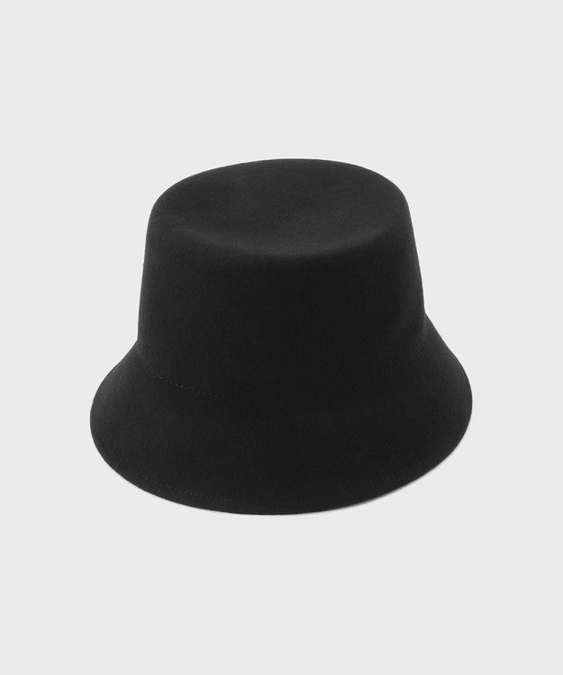 GRACE CONTINENTAL Ferrucio Vecchi ウールハット ブラック