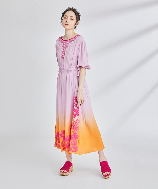 グラデーション刺繍ワンピース / GRACE CONTINENTAL | GRACE