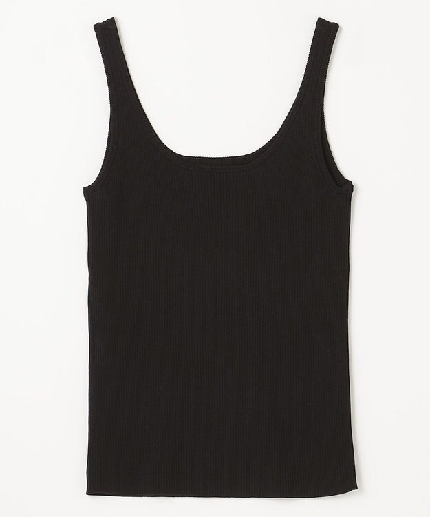 GRACE CONTINENTAL デコルテニットタンク ブラック