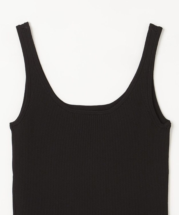 GRACE CONTINENTAL デコルテニットタンク ブラック