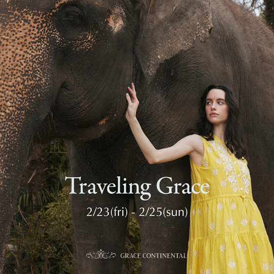 Limited shop】Traveling Grace イベント開催決定！ | ONWARD CROSSET 