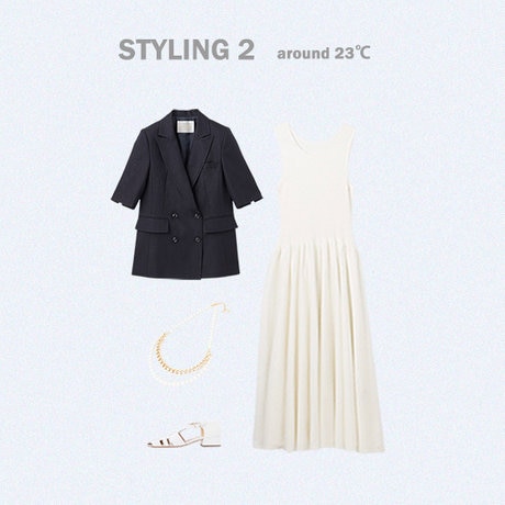 グレースコンチネンタル　セットアップ STYLING -around 23℃- | ONWARD CROSSET | GRACE CONTINENTAL