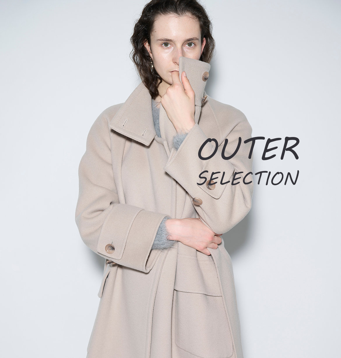 美品 定価3.6万 glamb ロングトレンチコートL ブラック ONLINE STORE