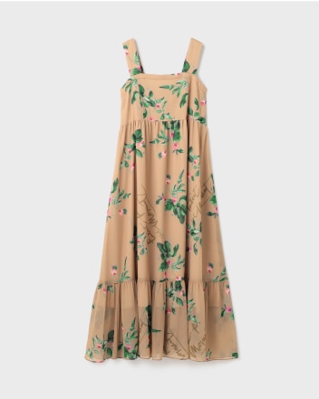 PRINT SEPARATE DRESS -Staff styling- | GRACE CONTINENTAL グレース