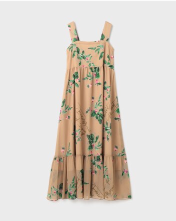 PRINT SEPARATE DRESS -Staff styling- | GRACE CONTINENTAL グレース