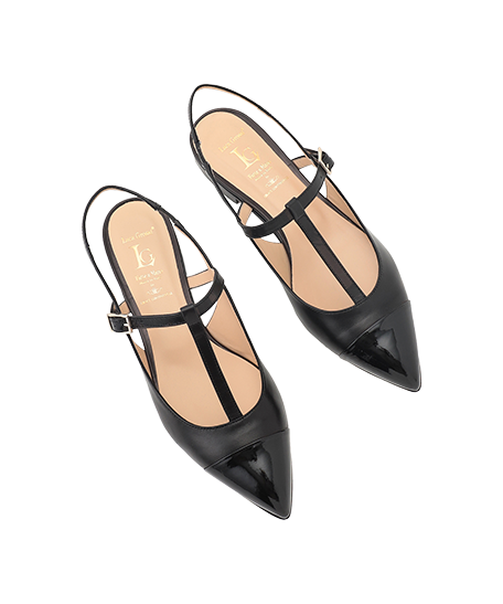 LUCA GROSSI ストラップフラット