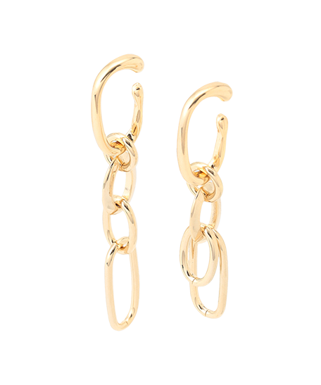 チェーンデザインイヤカフ