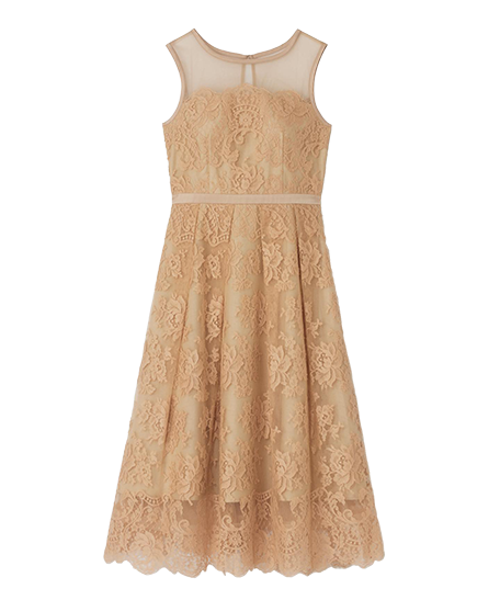 リバーレースドレス