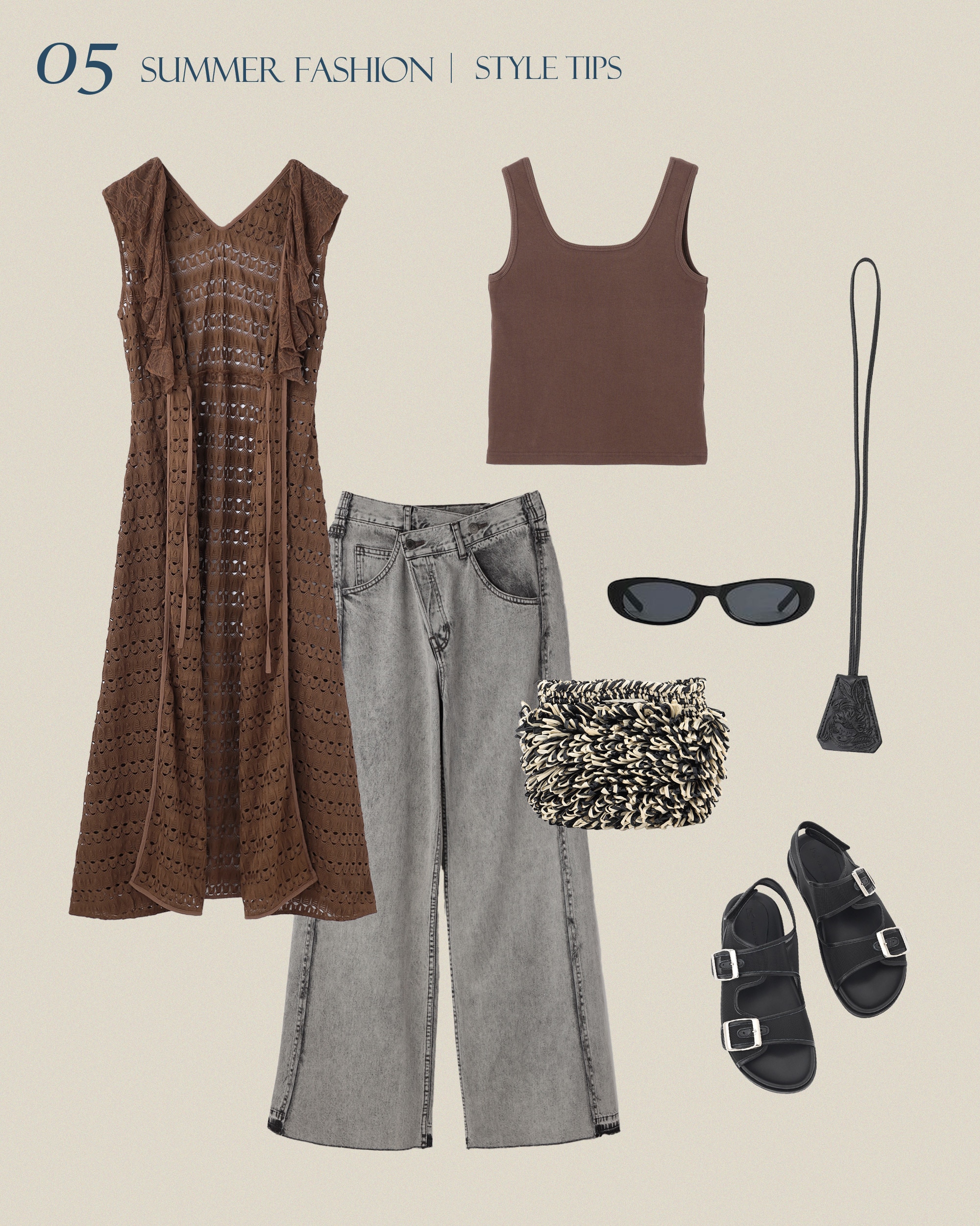 SUMMER FASHION -STYLE TIPS- | GRACE CONTINENTAL グレース