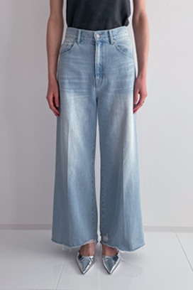 グレースコンチネンタル☆デニムノーカラージャケット未使用3.3万Gジャン Green Parks（グリーンパークス）の「ノーカラーデニムジャケット