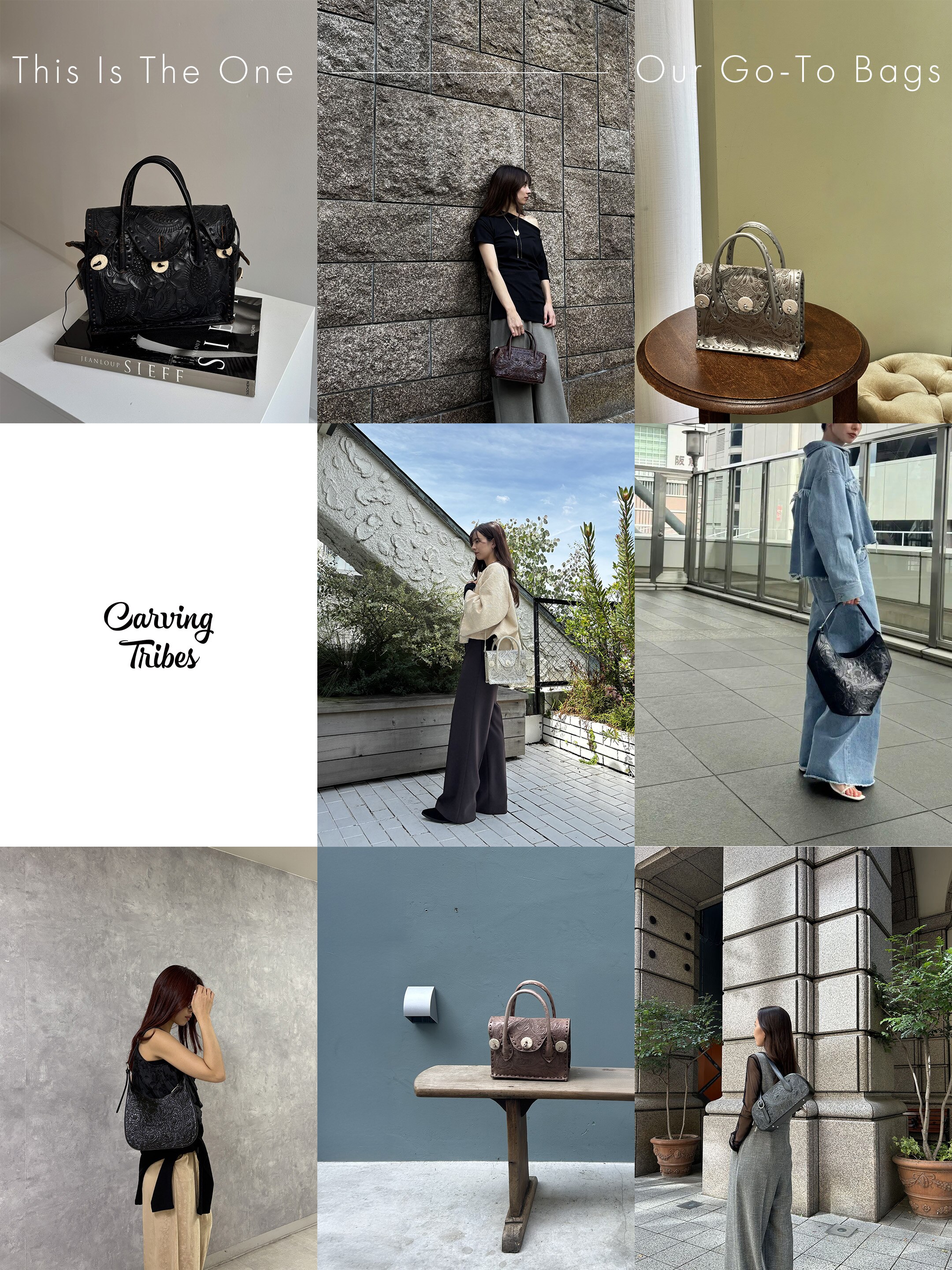 Carving Tribesバック Carving Tribes novelty | GRACE CONTINENTAL グレース