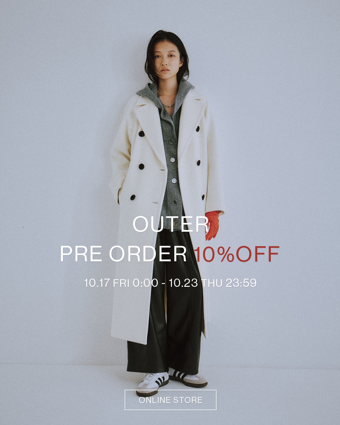 OUTER PRE ORDER 10%OFF | GRACE CONTINENTAL グレース