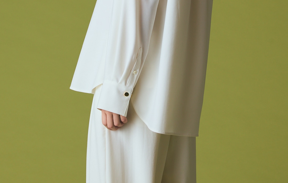 ウールミリタリーシャツ