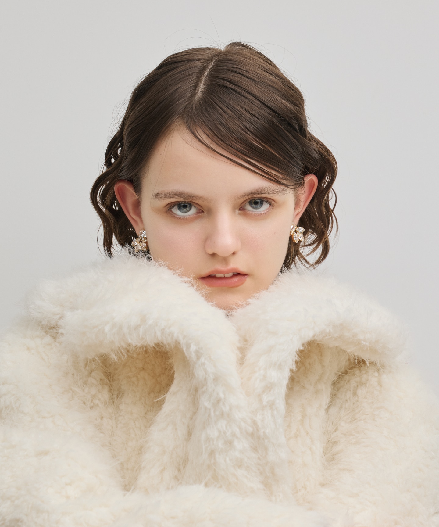 フェイクファーPコート