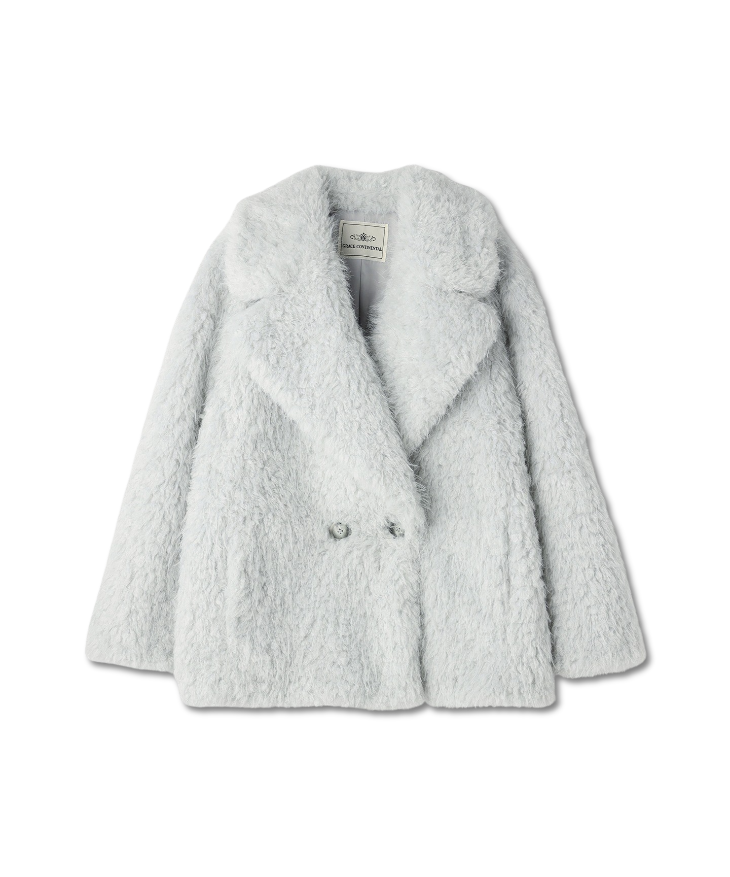 フェイクファーPコート