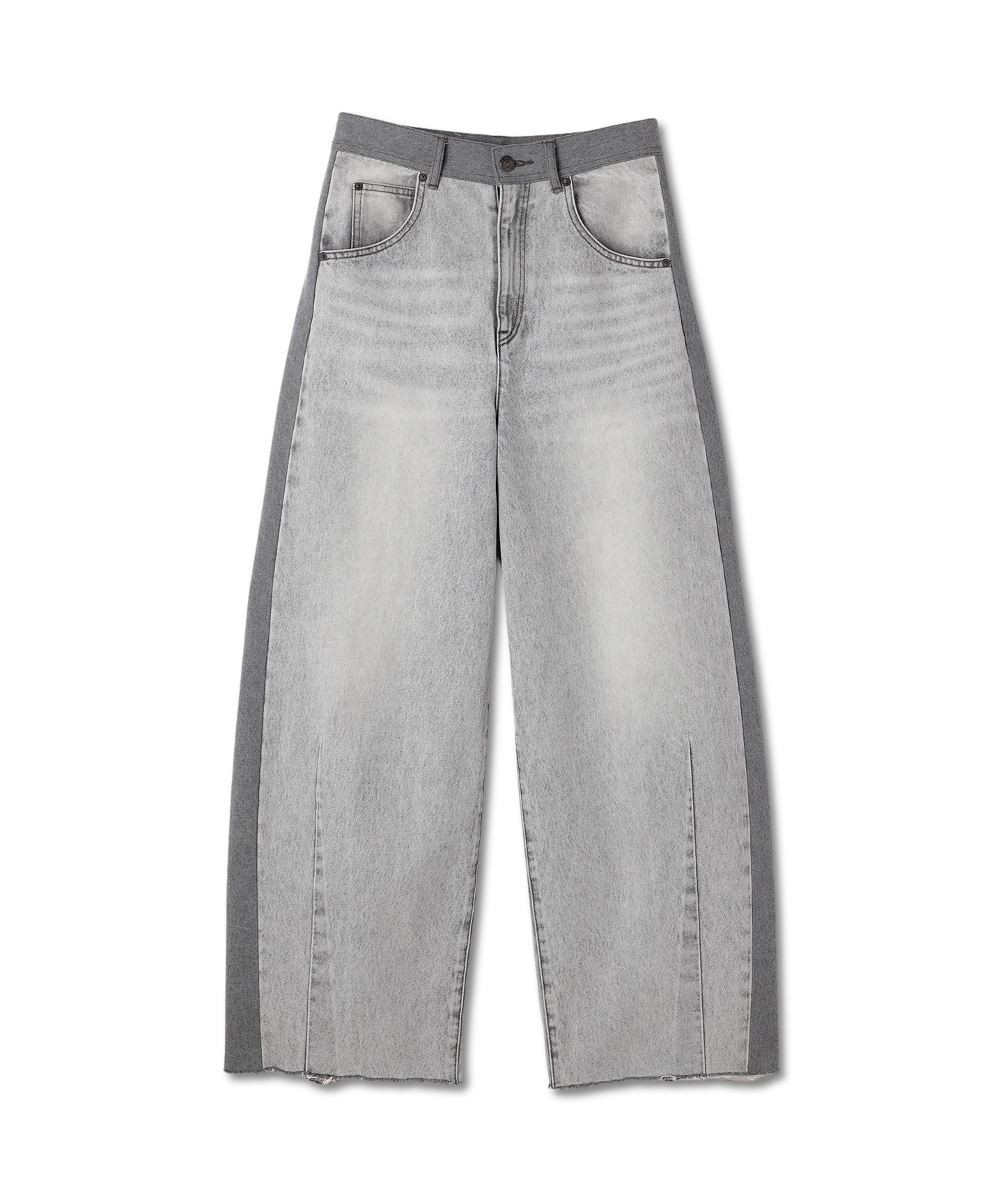 サイドラインデニムパンツ