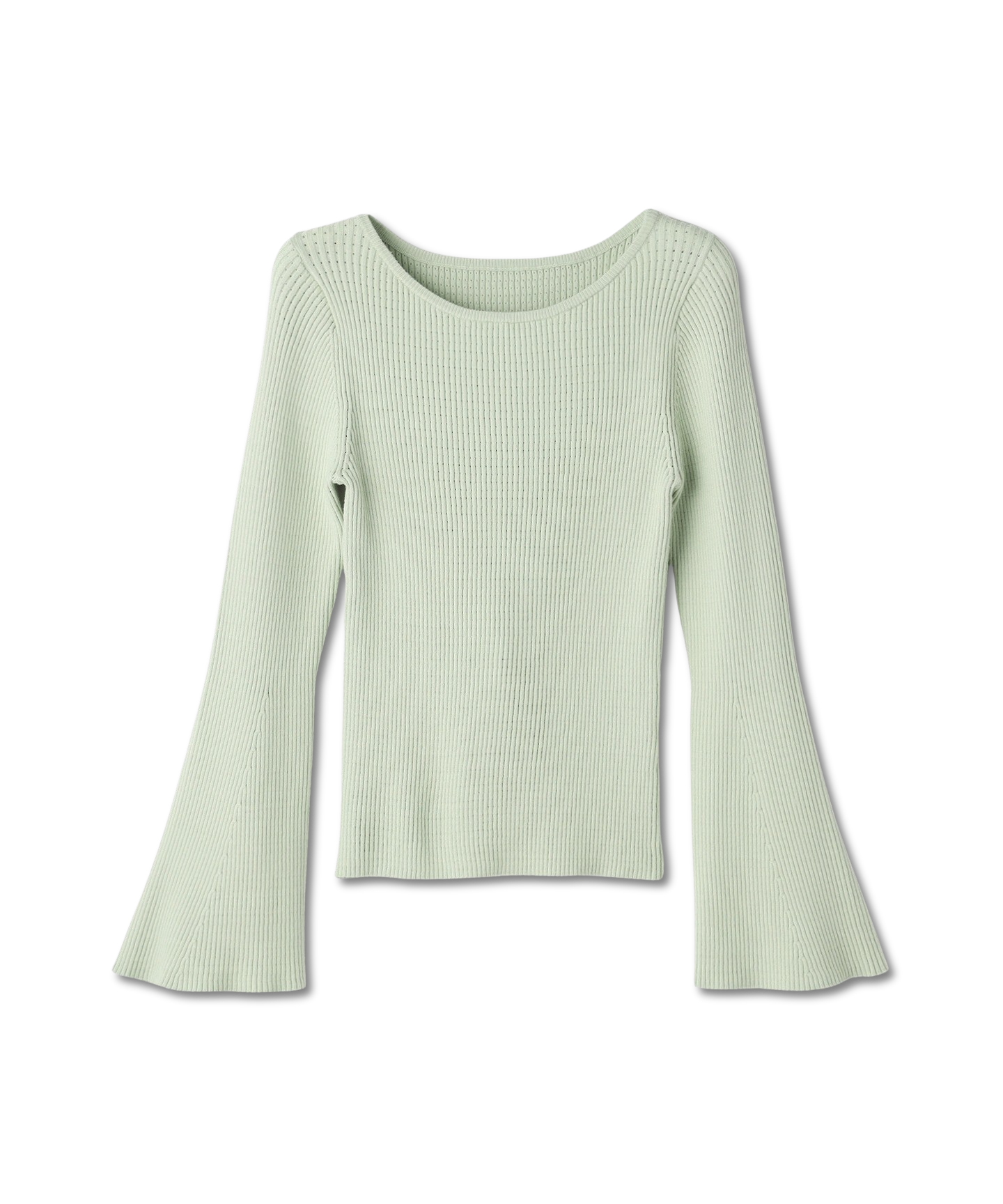 アイレットリブニットトップ