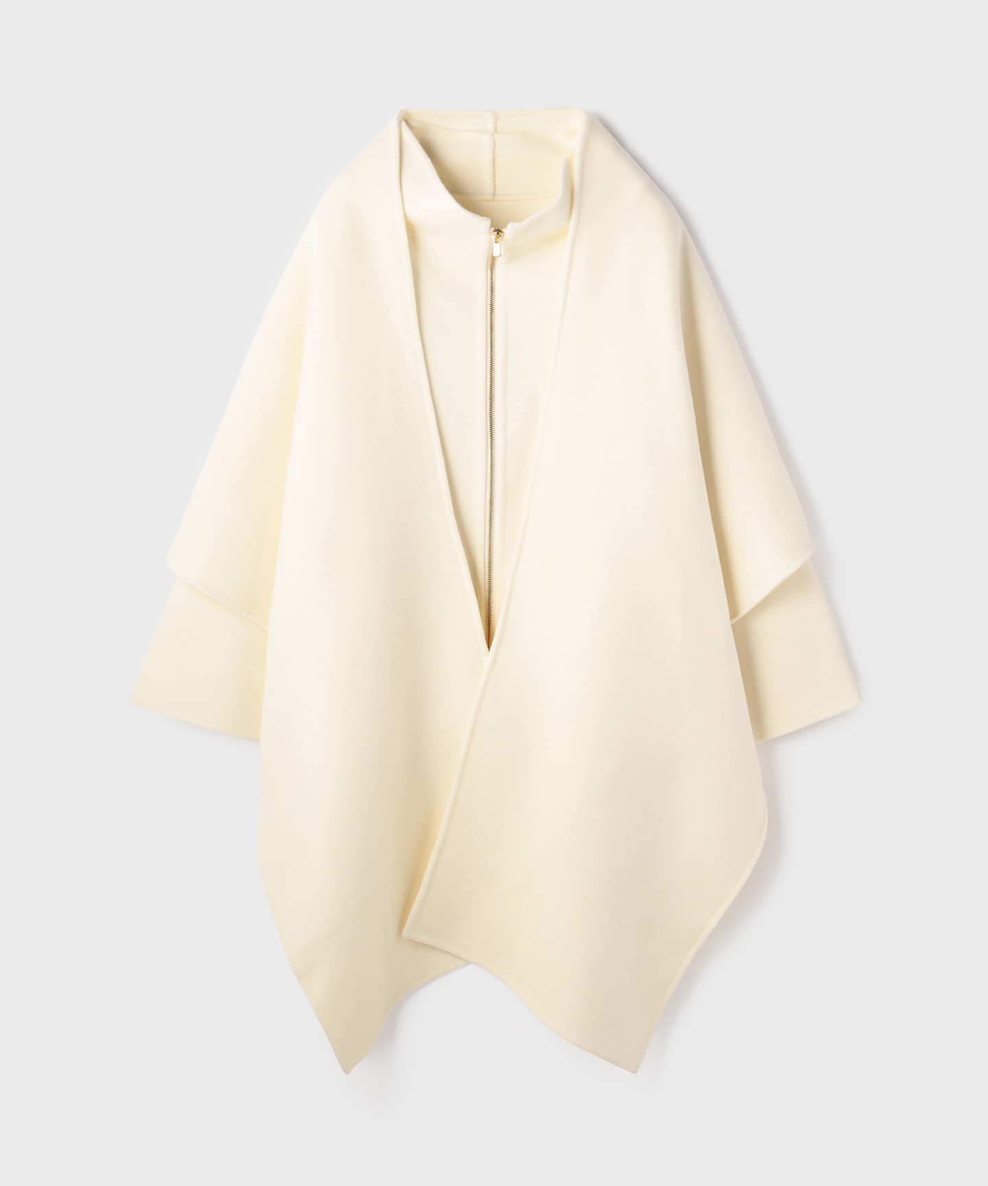 ストール付リバージップブルゾン