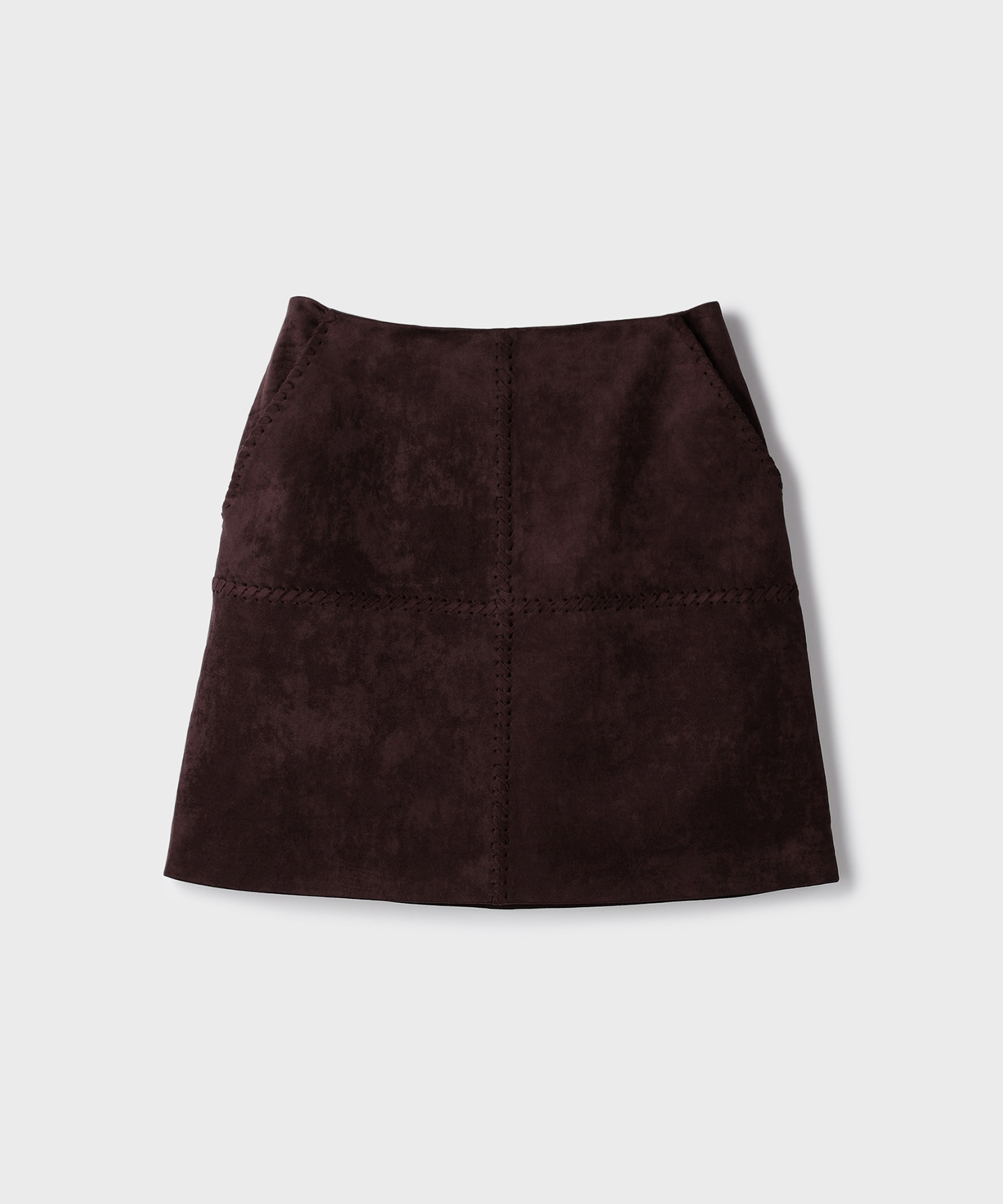 パッチワークミニスカート