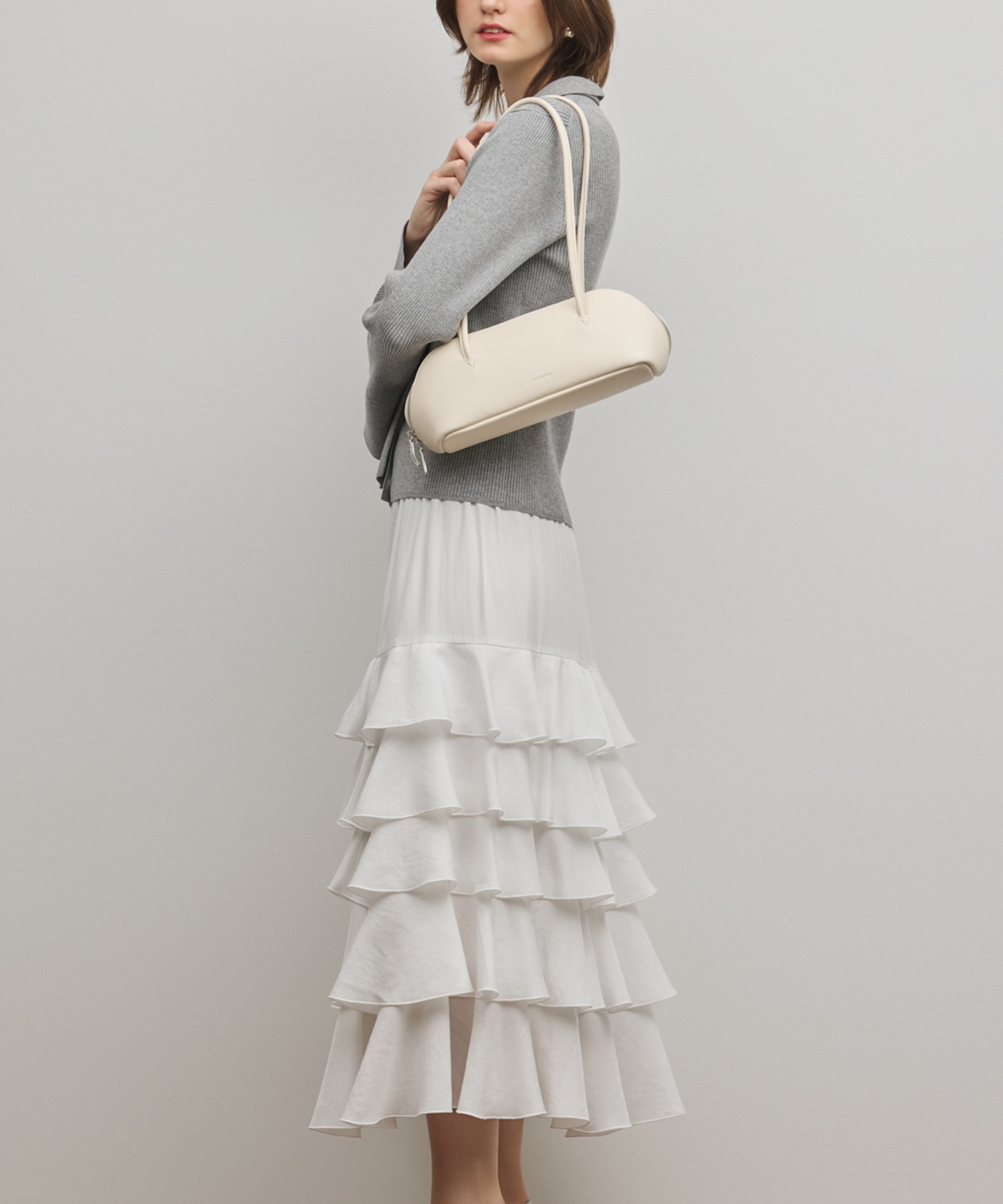 ティアードフリルスカート