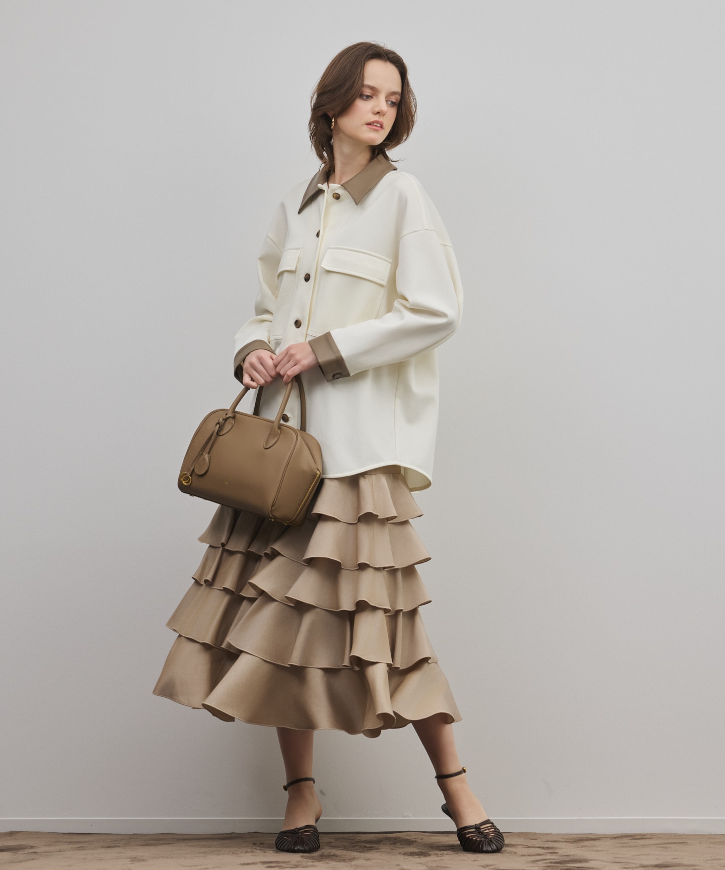 ティアードフリルスカート